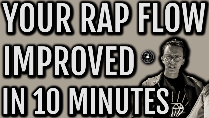 Your RAP FLOW Improved In Under Ten Minutes (Tips & Examples) [How To Rap For Beginners]