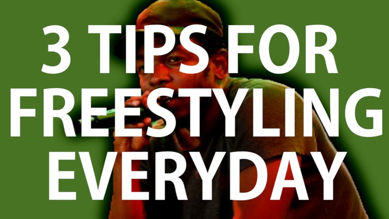 How To FREESTYLE RAP For BEGINNERS: 3 Quick Tips For Daily Practice