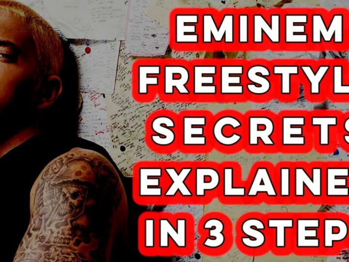 Eminem Demonstrates How To Freestyle Rap In 3 Steps