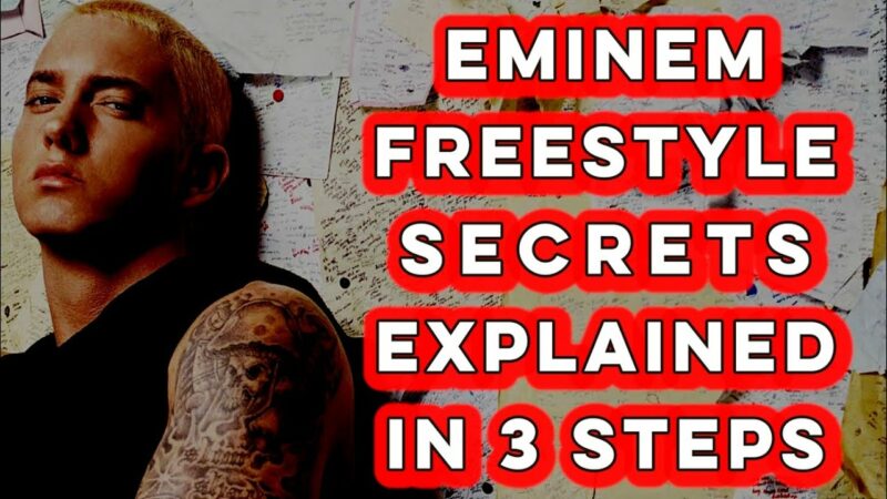 Eminem Demonstrates How To Freestyle Rap In 3 Steps