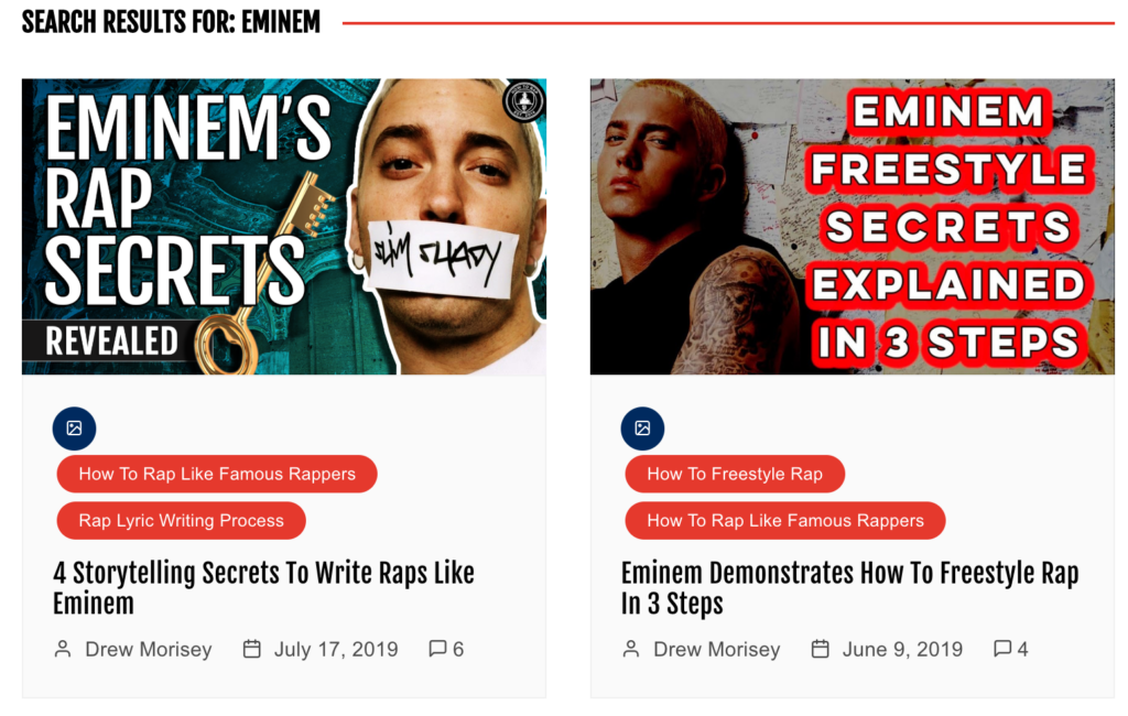 Learn How To Rap Eminem Search