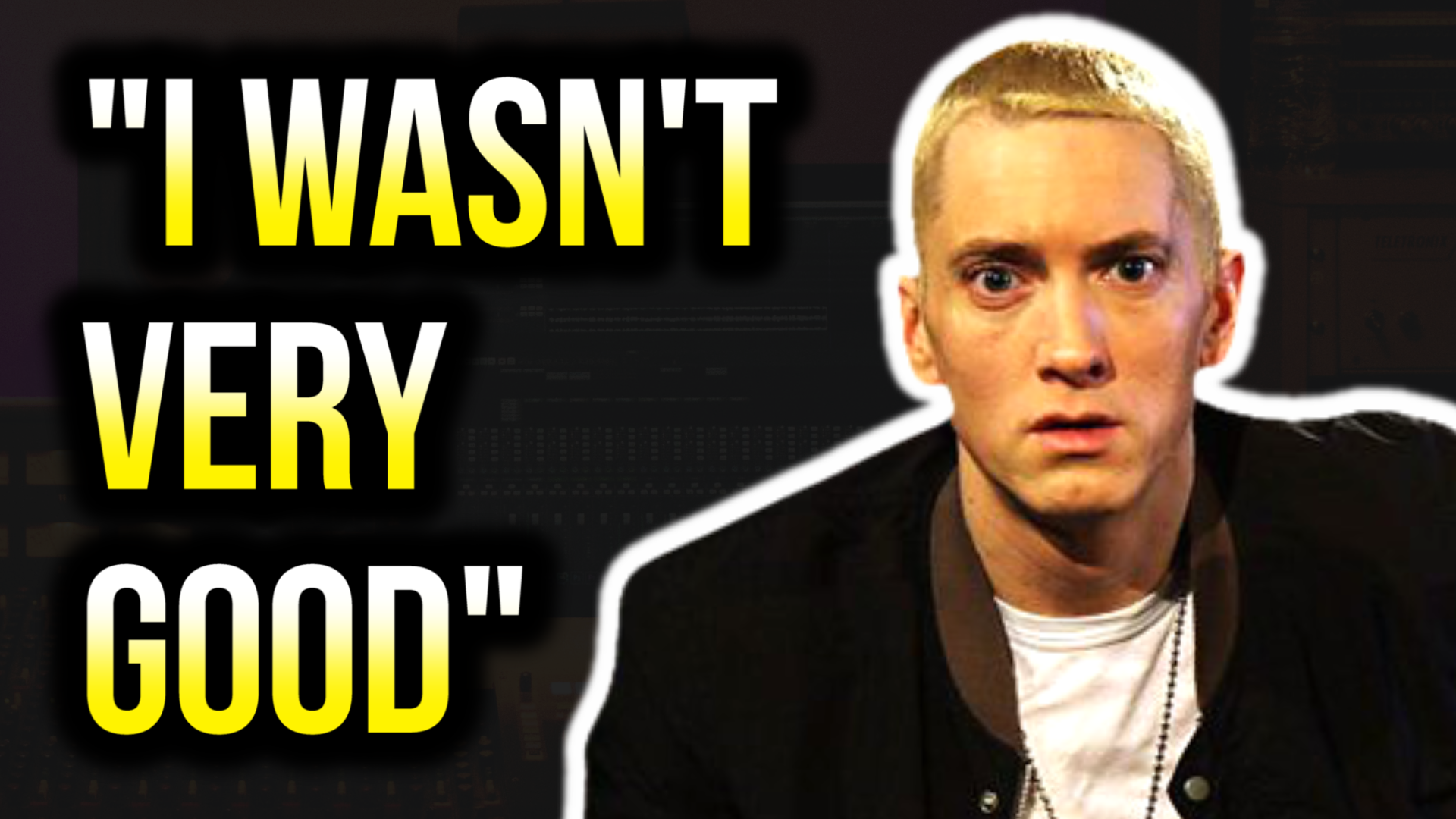 Eminem Teaches How To Start Rapping In 5 Steps